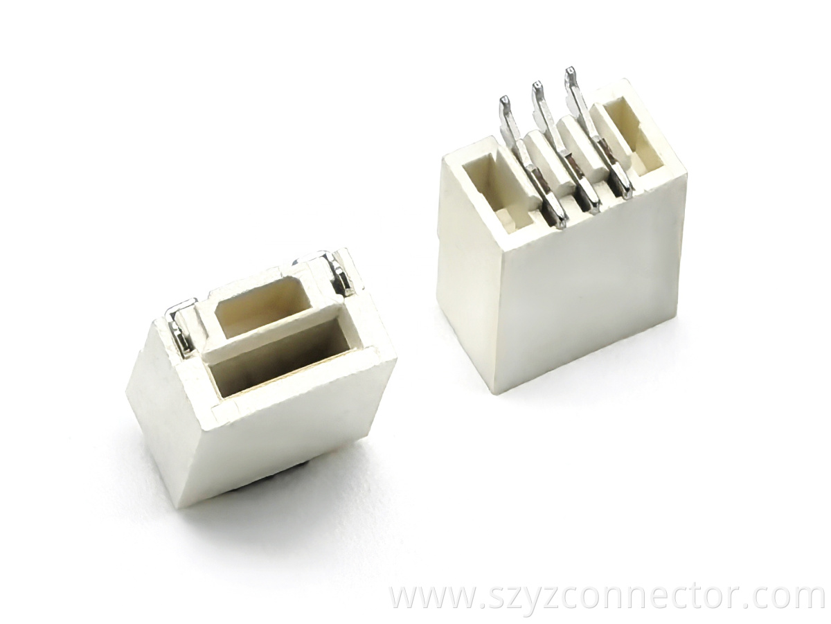 1.25mm Pitch Wafer Right Angle SMT Pin header Connector 3P 1.25mm Pitch Wafer Right Angle SMT Pin header Connector 3P